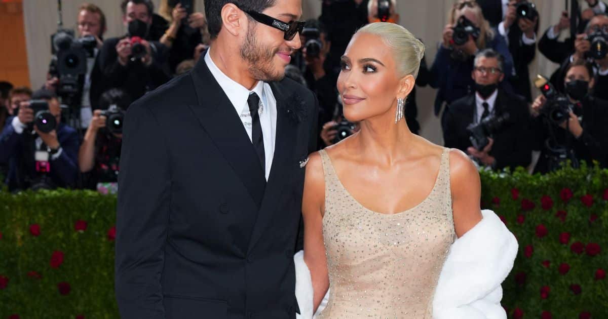 pete davidson and kim kardashian attend the 2022 met gala news photo 1659611297